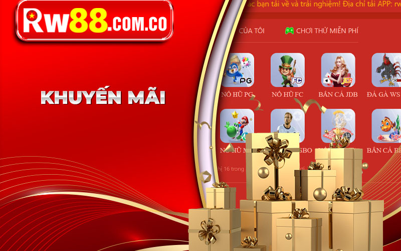 Đa Dạng Các Chương Trình Khuyến Mãi RW88 